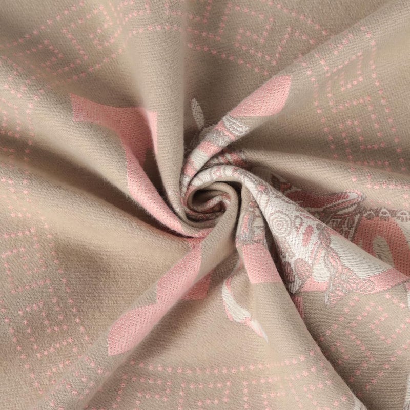 EXTREE Scarfs for Women Pashmina Silky Shawl Wrap for Evening Dressing Blanket Open Front Poncho Cape - Image 3